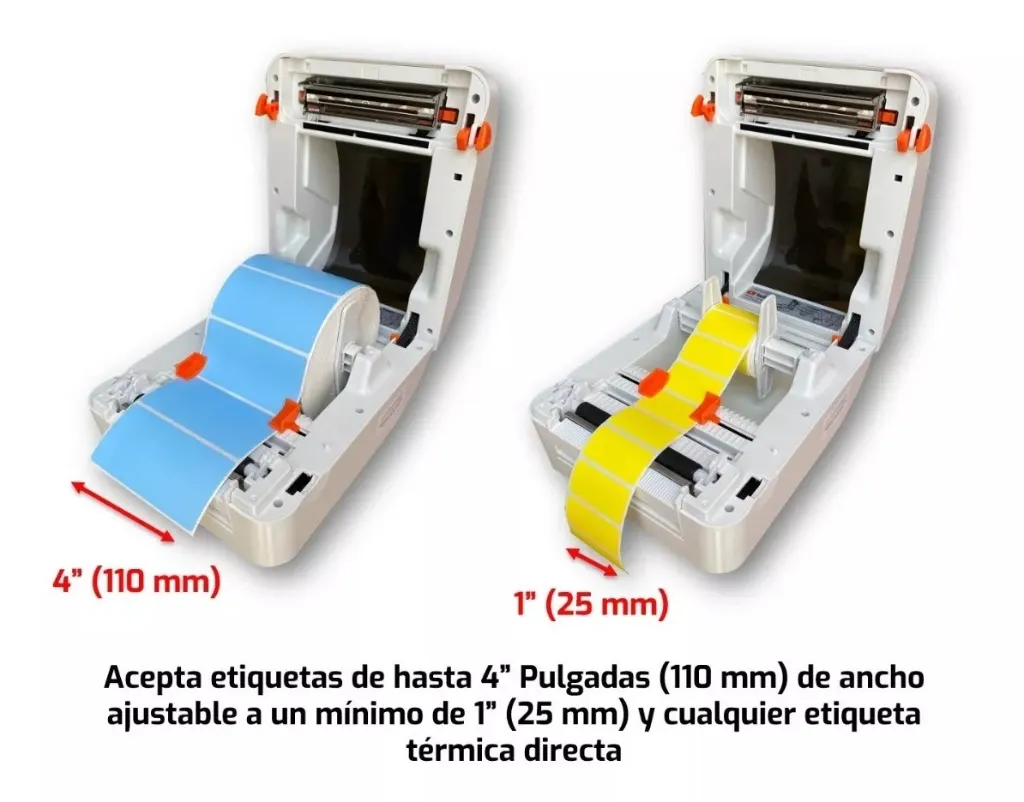 Kit Impresora Etiquetas Circulares Térmicas Varios Colores_3.webp