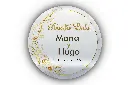 250 Etiquetas Para Boda Personalizadas 4 Cm Recuerdos Regalo