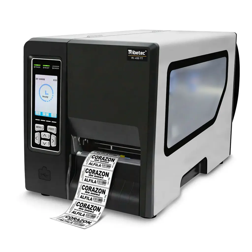 [RI-430TT] Impresora Industrial 4" RI-430TT 300 Dpi Usb + Ethernet