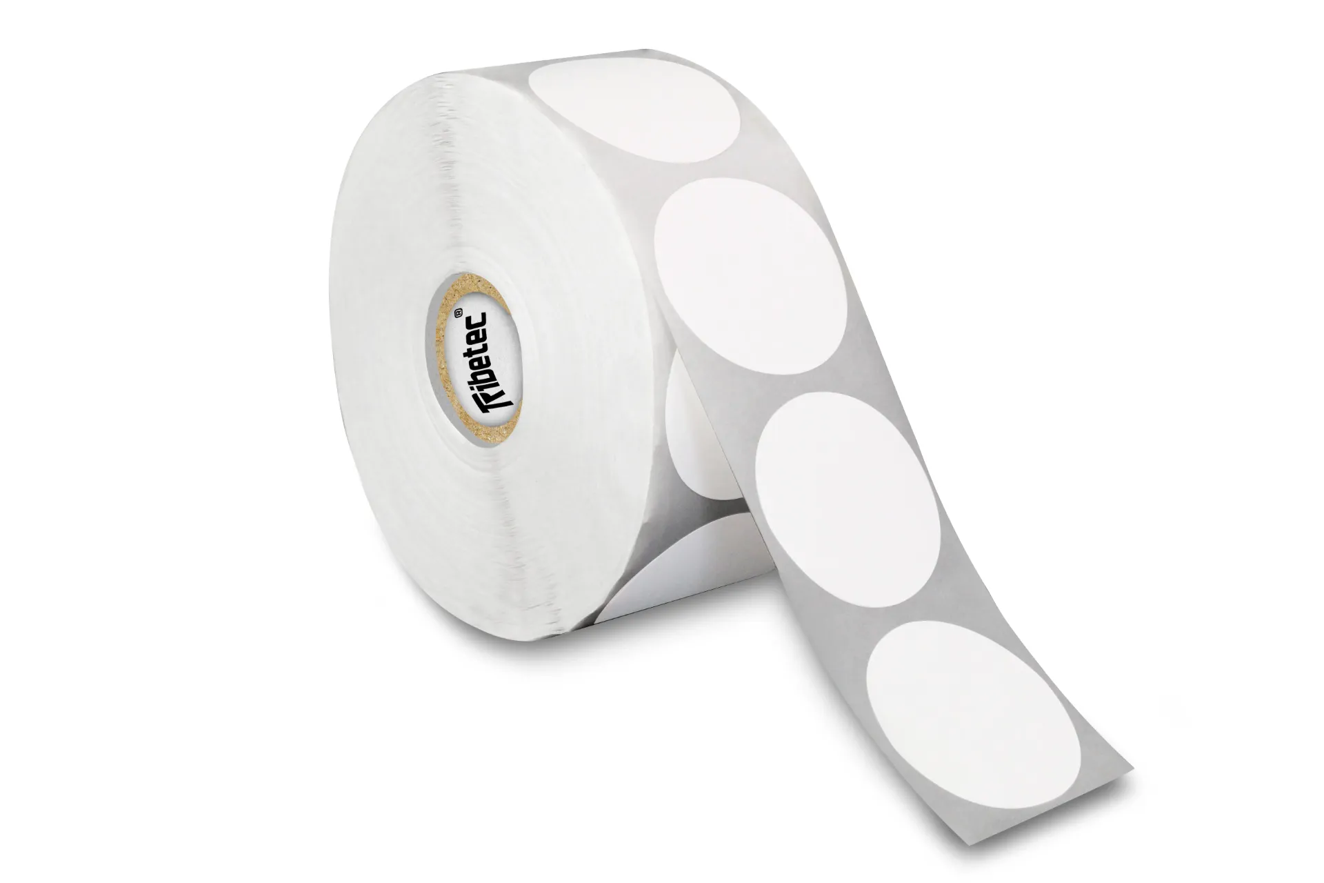 Rollos Etiqueta Circular 40x40 Mm Transferencia Rollo 1,500 Pzs