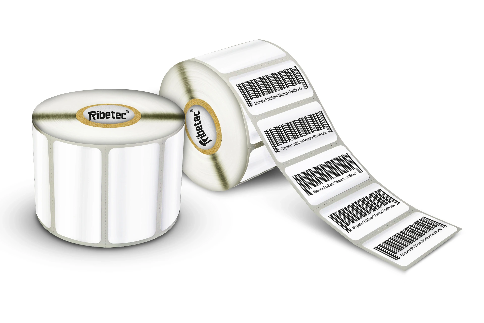 Rollos Etiqueta 51x25 Mm Termica Directa Plastificada Rollo 1,000 Pzs (1)