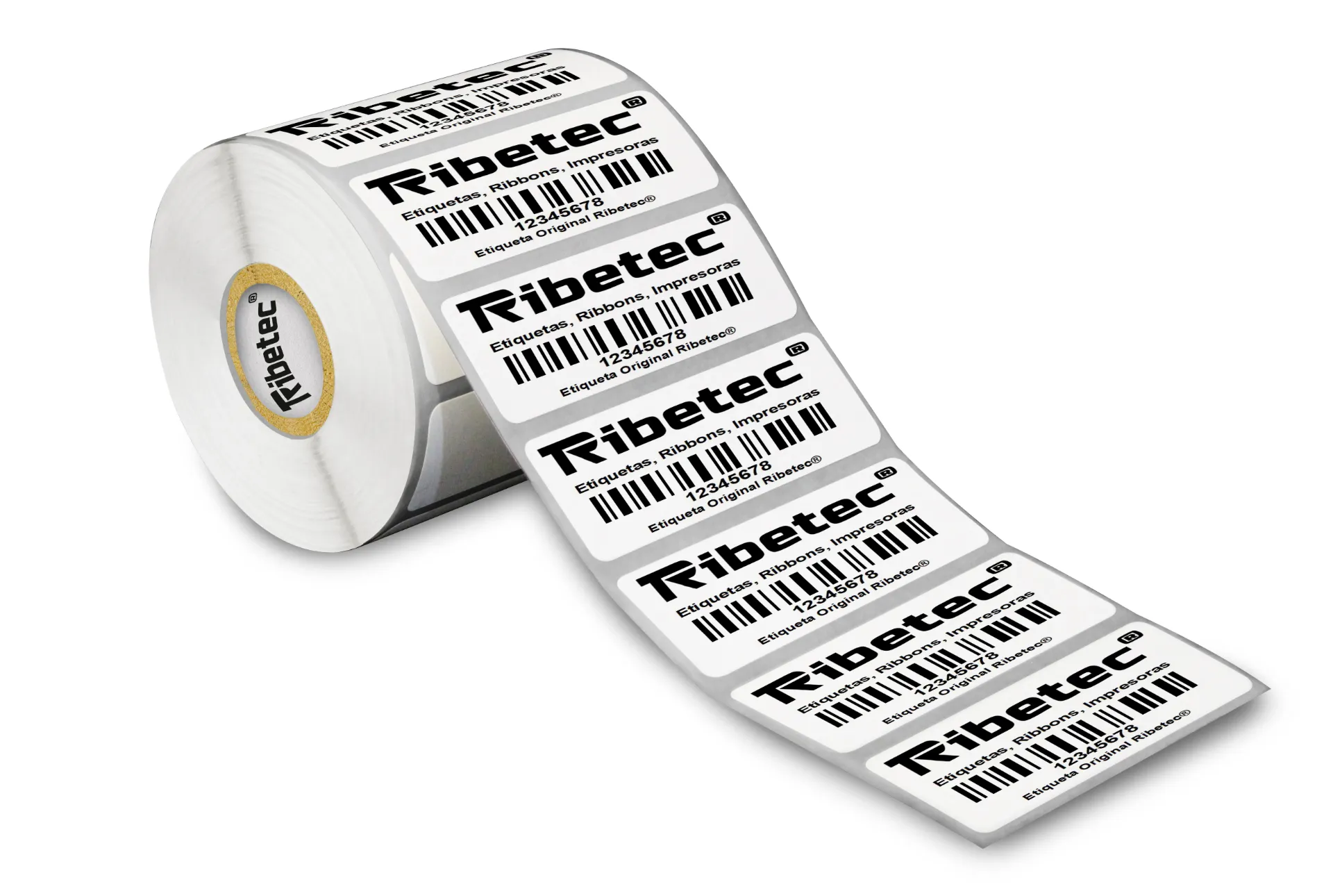 Rollos Etiqueta 3x1 (76x25 Mm) Termica Directa Rollo 1,500 Pzs