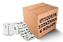 Rollos Etiqueta 4x1 (102x25 Mm) Termica Directa Rollo 2,500 Pzs