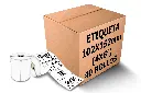 Paquete de Rollos Etiqueta 4x6 (102x152 Mm) Termica Directa Rollo 300 Pzs
