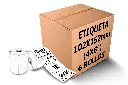 Paquete de Rollos Etiquetas Termica 4x6 Pulgadas (102x152 mm), Rollo 300 Pzs