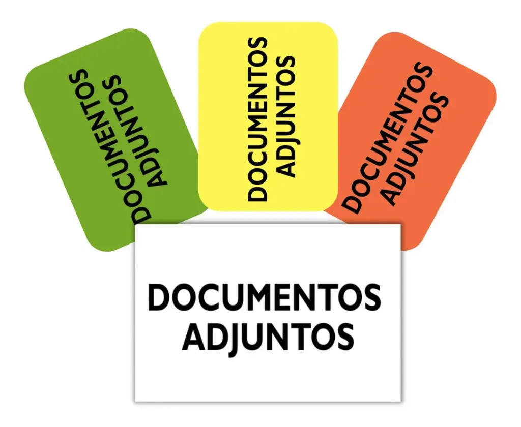 [MAQ3000-51X25TD01-DOCUMENTOS-BLANCO] Etiqueta Documentos Adjuntos Factura Adjunta (CHICA - 3000, Blanco)