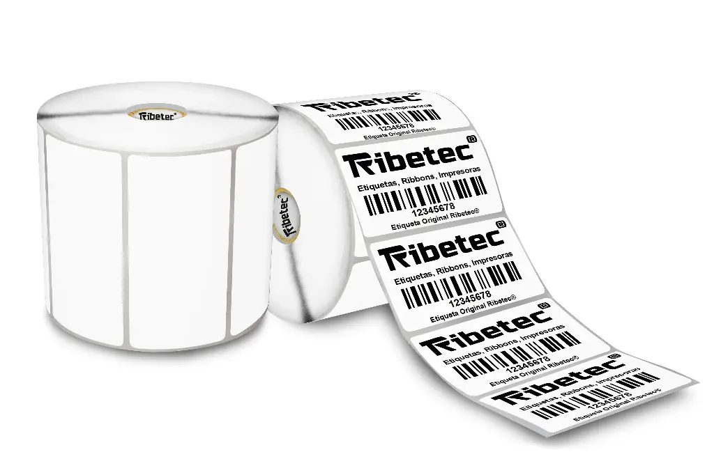 Paquetes de Rollos Etiqueta 4x2 (102x51 Mm) Termica Directa Rollo 1,500 Pzs