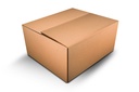 20 Cajas De Cartón 24 X 21 X 11 Cm Paquetería Envíos Regalos Marrón Claro