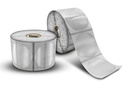 Etiqueta Transparente 5x5 Cm Circular Rollo 1000 Pz C1