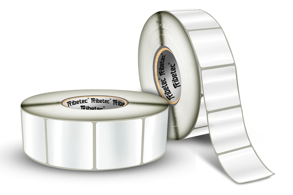 Etiqueta Térmica Blanca 50x50 mm DG03 – Rollo 3,000 Piezas