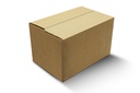 CAJA de cartón kraft 21 x 14 x 12 cm