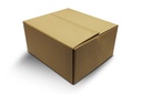 Caja de cartón kraft 24 x 21 x 11 cm