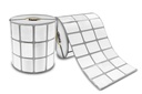 Etiqueta 30x22 Mm Plastificada Rollo 6,000 Pzs C1 P/ Ribbon