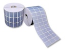 Etiqueta Activo Fijo Poliester Plata 30x17 Mm Rollo 9,000 C1