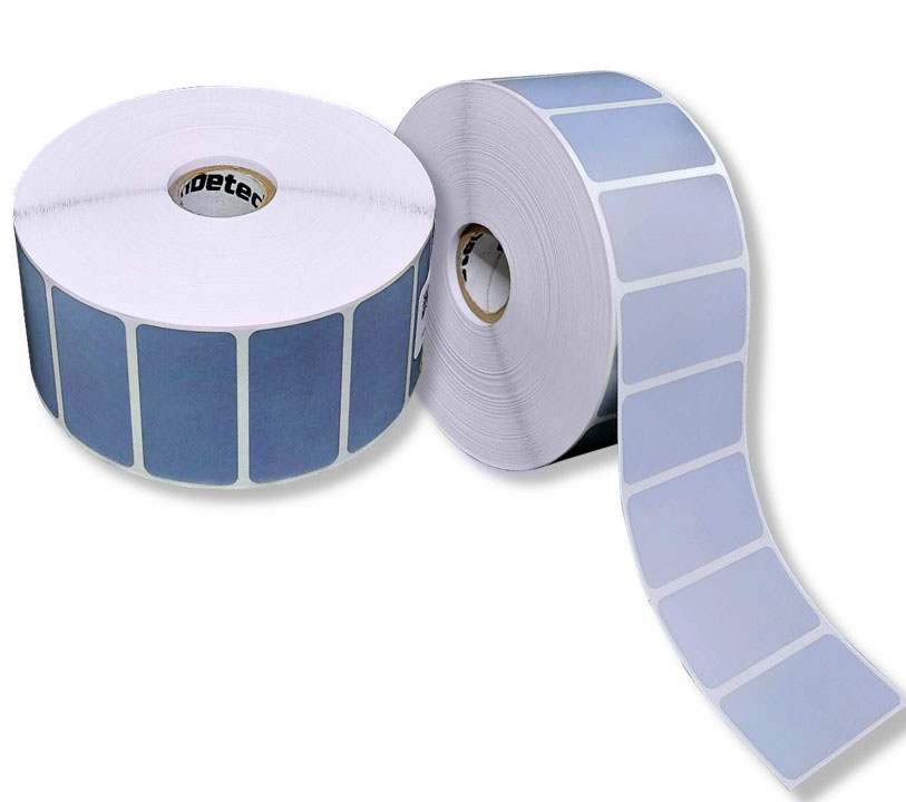 Etiqueta Activo Fijo Poliester Plata 51x25 Mm Rollo 2,500 C1