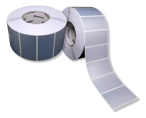 Etiqueta Activo Fijo Poliester Plata 80x40 Mm Rollo 3,000 C3
