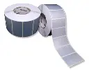Etiqueta Activo Fijo Poliester Plata 80x40 Mm Rollo 3,000 C3