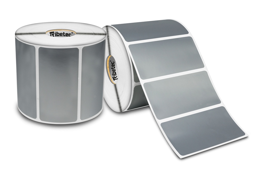 [080040PL011P0000C1G1K0] Etiqueta Activo Fijo Poliéster Plata 80x40 Mm Rollo 1,000 C1