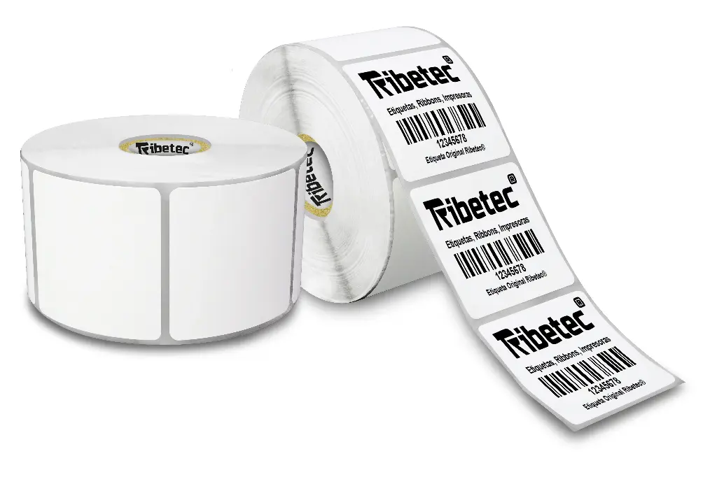 Etiqueta Cuadrada Termica 51x51 Mm (2x2) Rollo 1,000 Pz C1