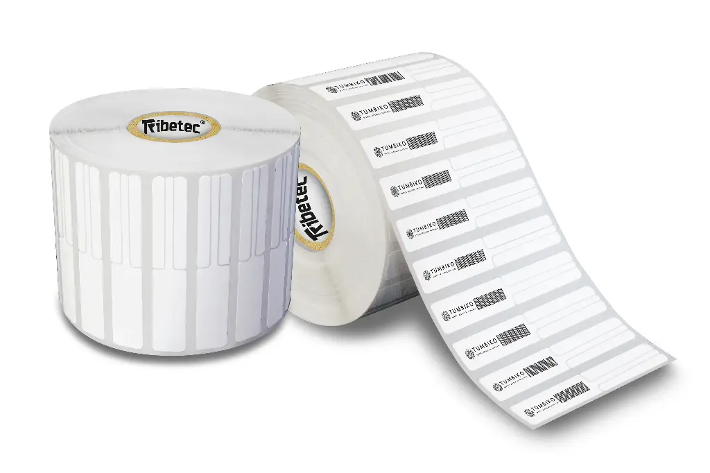 Etiqueta De Joyería 63x11 Mm Película Plástica Rollo 5000 C1