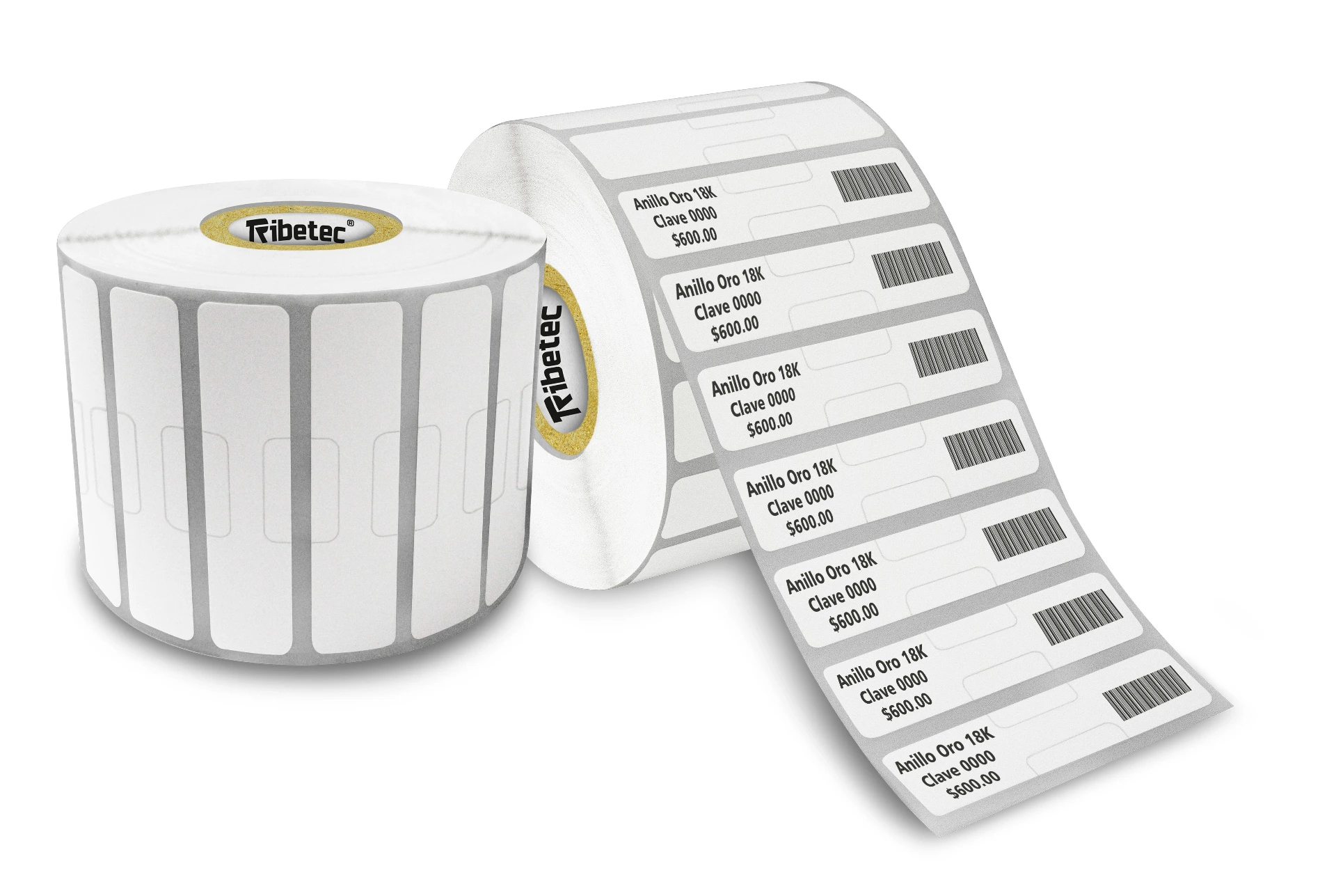 Etiqueta Joyería 56x13 Mm Térmico Plastificado C/ 2000 Pz C1