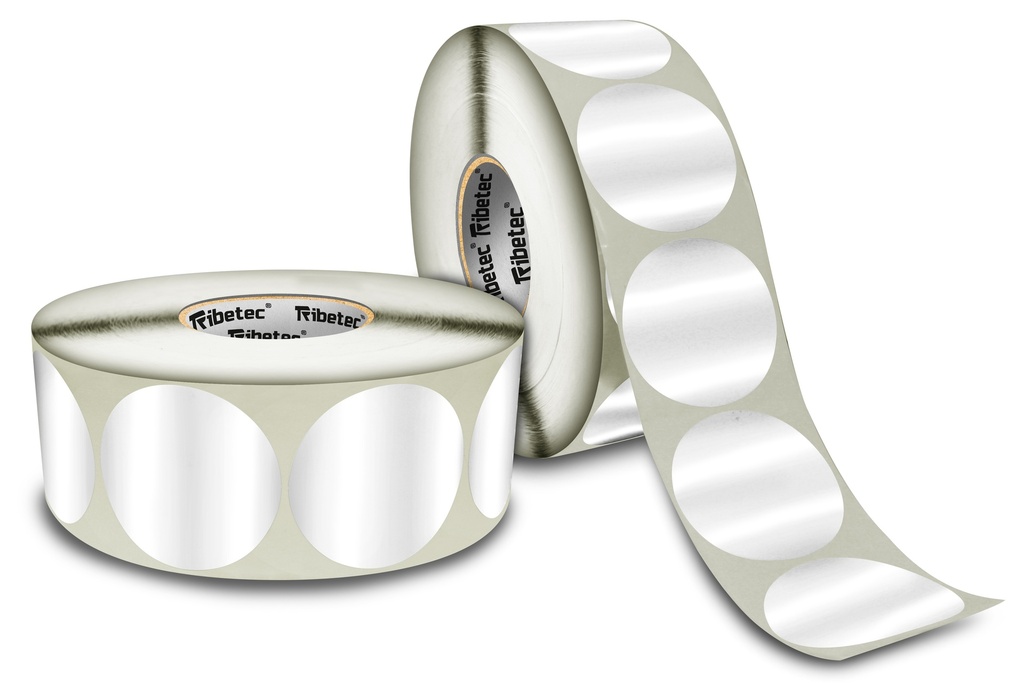 Etiqueta Plastificada Circular 80x80 mm C3"