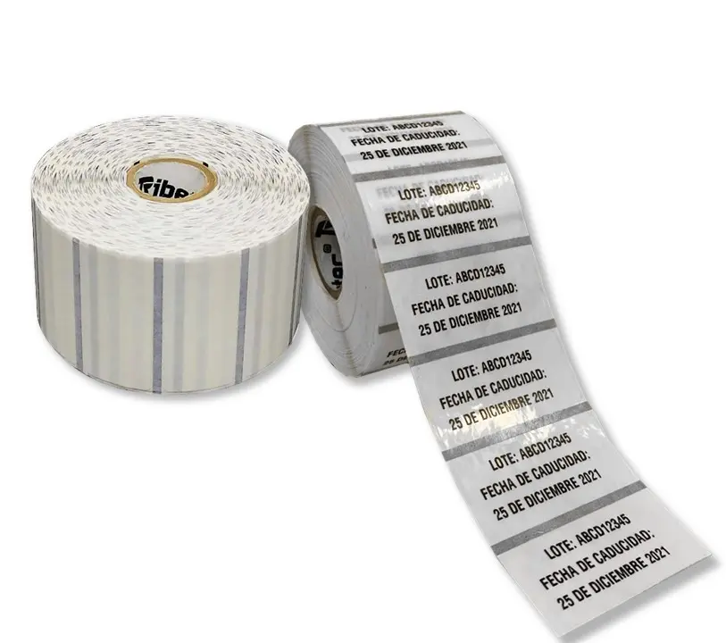 Etiqueta Transparente 2x1 (51x25 Mm) Rollo 2,500 Pzas C1