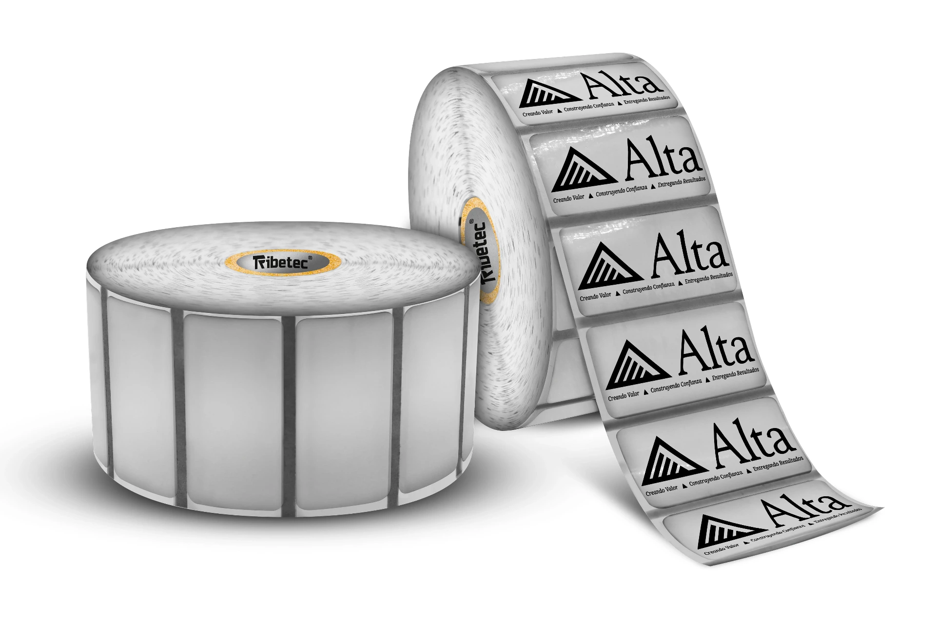 [051025BT011P0000C1S2K5] Etiqueta Transparente 2x1 (51x25 Mm) Rollo 2,500 Pzas C1
