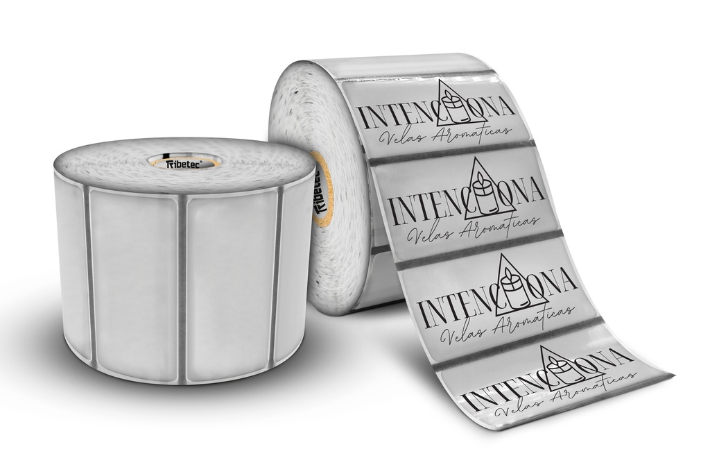 Etiqueta Transparente 3x1.5 (76x38 Mm) Rollo 2,000 Pzas C1