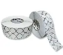 Etiqueta Circular Transparente 30x30 mm – 10,000 piezas