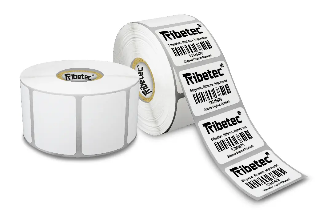 Rollo de Etiquetas Térmicas Directas 40x30 mm (1,000 piezas)