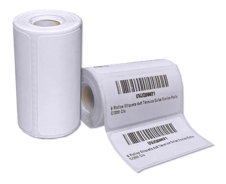 Etiqueta Térmica 51x25 Mm P/ Tdm-20 Rollo C/150 Pza 7 Rollos