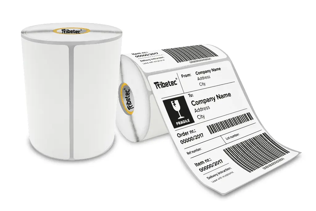 [102127TD011P0000C1P0K3] Etiqueta Térmica Directa 4x5 (102x127 Mm) Rollo 300 Pzas C1