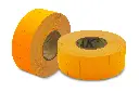 Etiquetas Naranjas 21x12 Mm Para Etiquetadora
