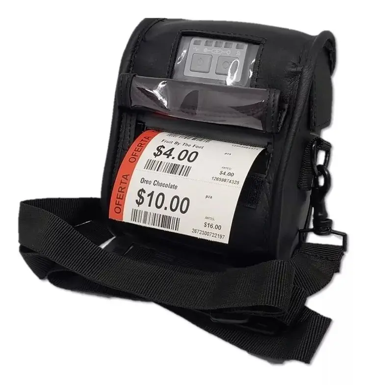 [98-0480018-00LF/RIB] Funda Para Impresora Portátil Tsc Alpha 3r Con Correa Hombro