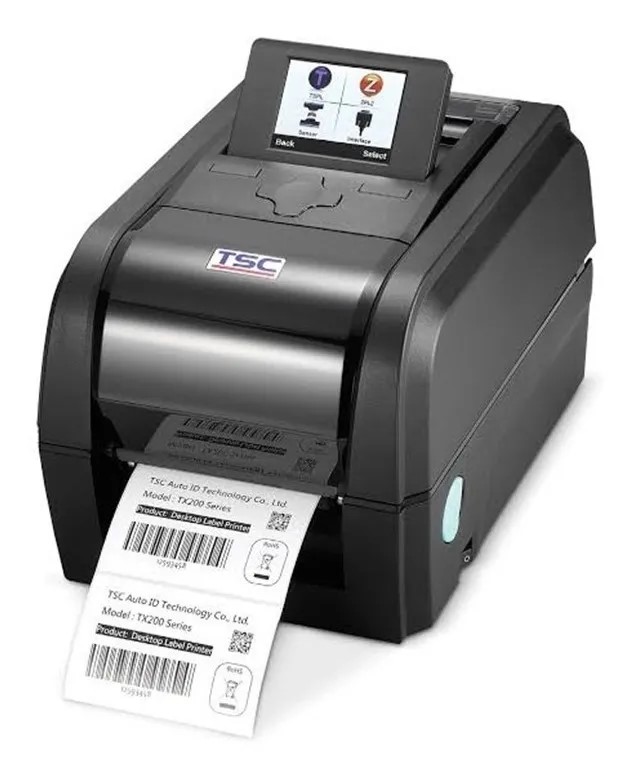 [99-053A033-0201] Impresora De Etiquetas Térmica Tsc Tx200 Con Pantalla Lcd