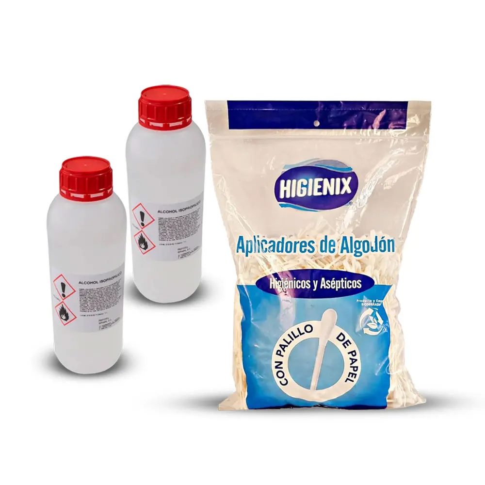 KIT DE LIMPIEZA (Alcohol Isopropilico, Isopos)