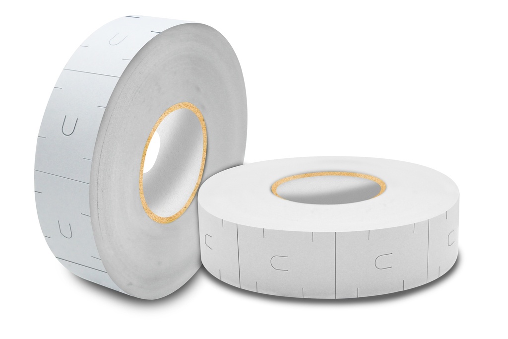 MARCA PRECIO 16*23 BD02 C1 1P BLANCA MUESCA R 0.75K