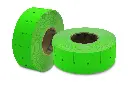 Etiquetas Verde Fluorescente 21x12 Mm Para Etiquetadora