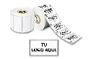 Maquila 1000 Etiquetas Térmicas Blancas 51x25 Mm Logo Código