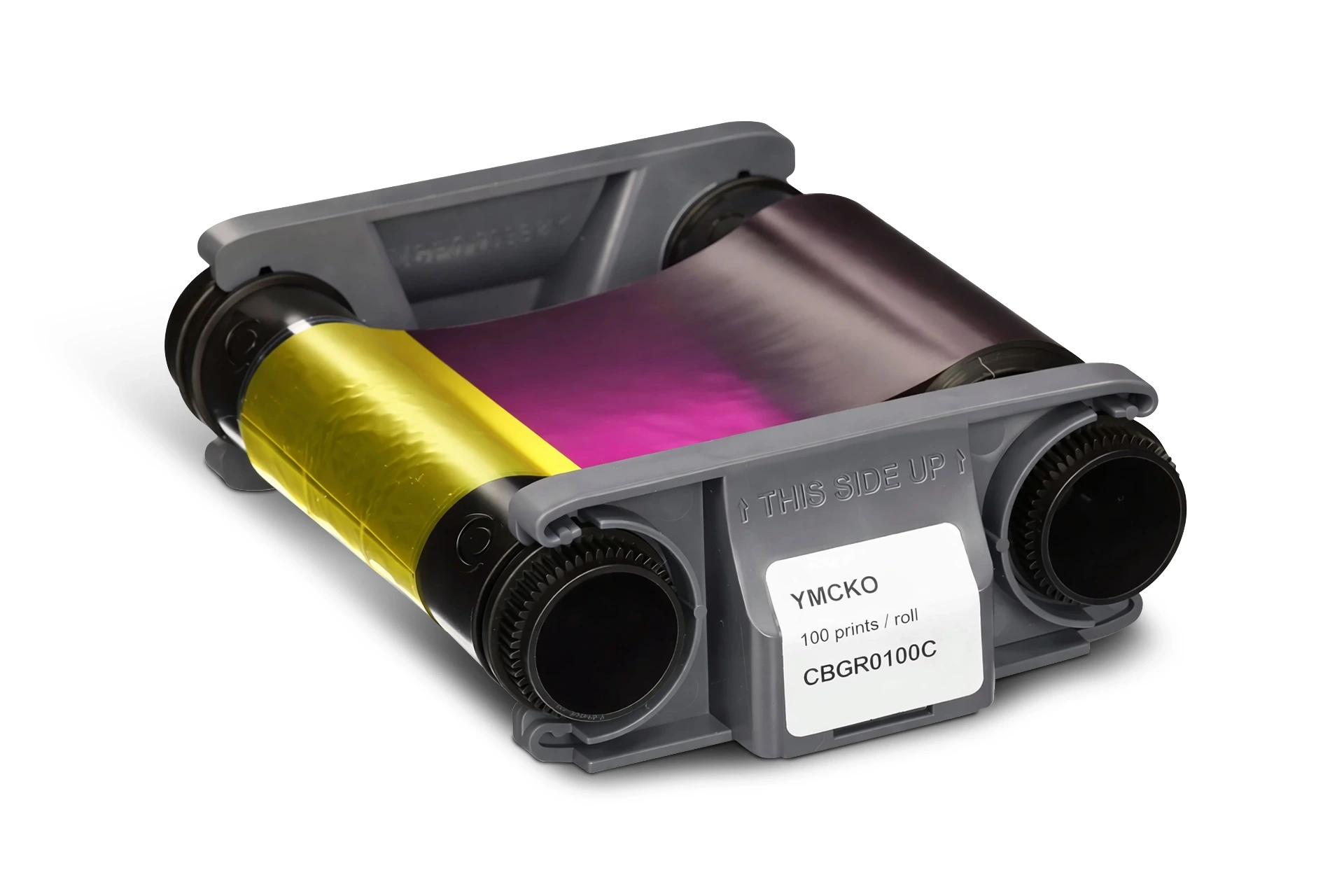 Ribbon Color Badgy 100/200 Ymcko Cbgr0100c Original Factura
