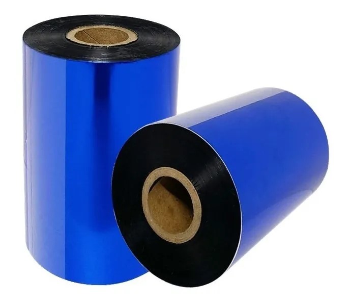 Ribbon De Resina 102x450 Mts Para Impresora De Etiquetas