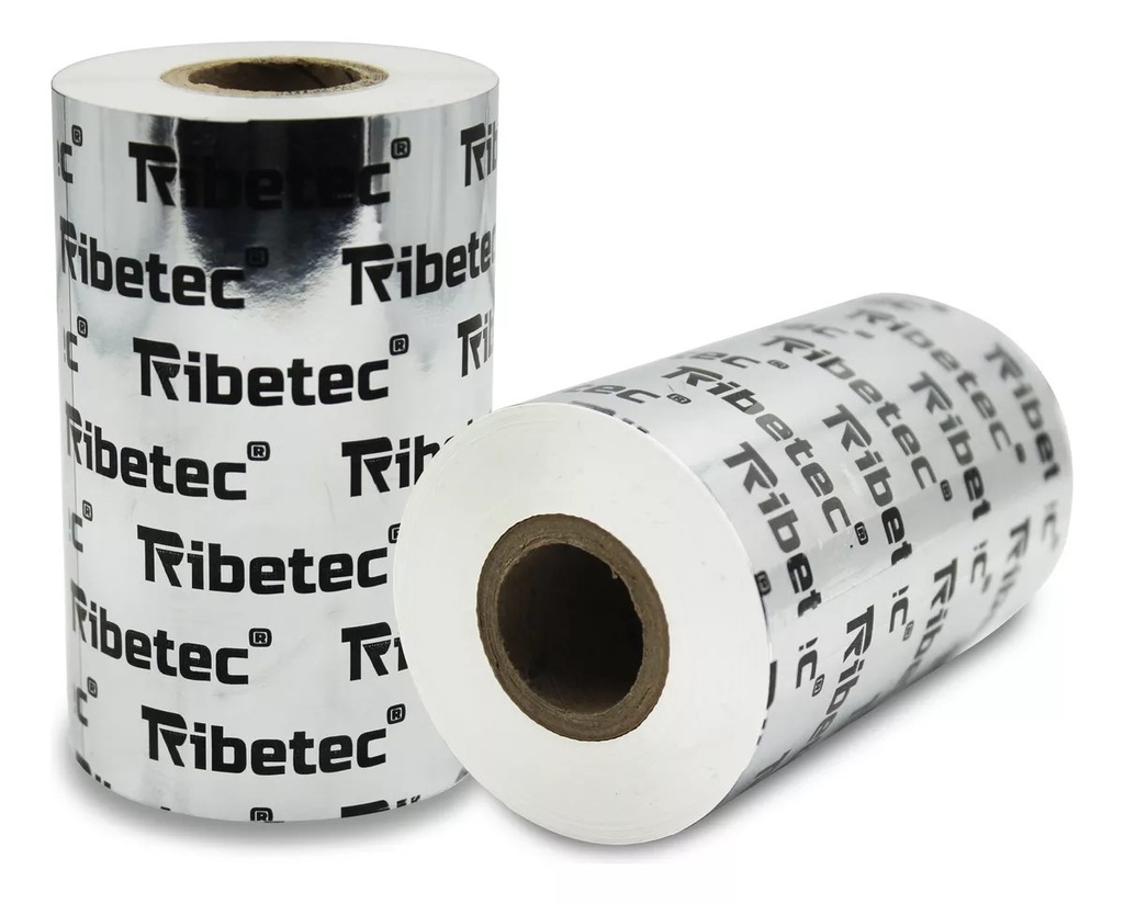 [102300ZRETOB] Ribbon Resina Blanco 102x300 Mts Para Impresora De Etiquetas