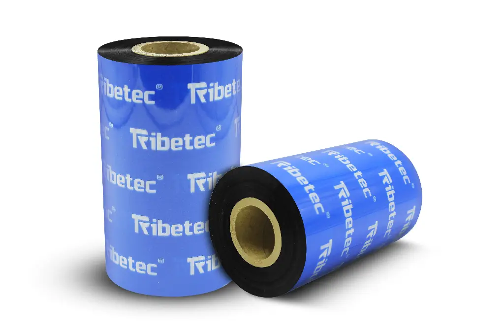 Ribbon Resina Textil 102x300 Mts Para Impresora De Etiquetas