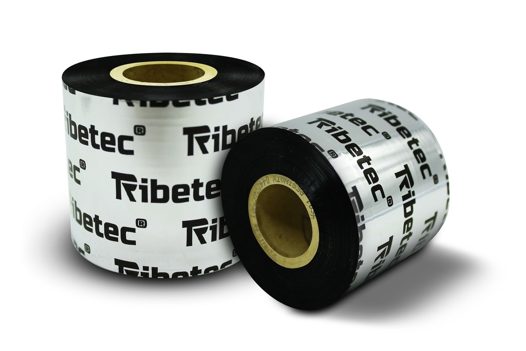 Ribbon Resina Textil 53x300 Mts Para Impresora De Etiquetas