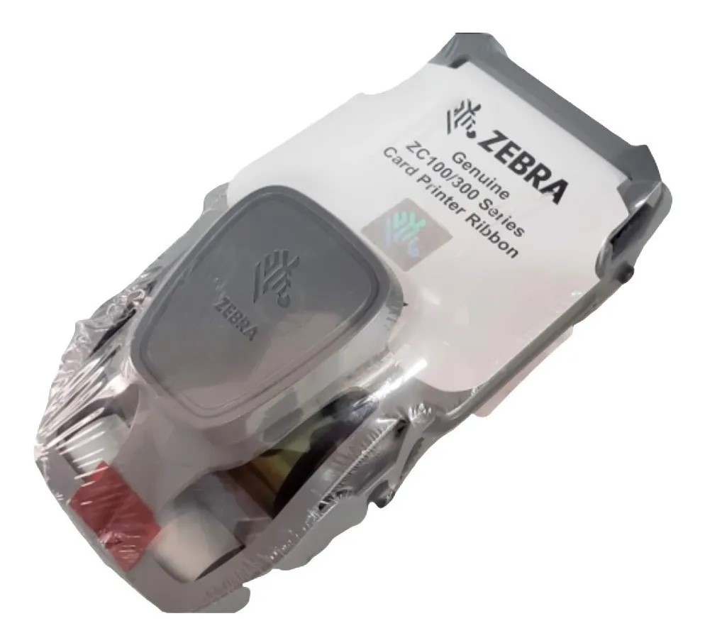 Ribbon Tarjetas Zebra Ymcpko Holograma 200 Imag Zc300 C/ Iva