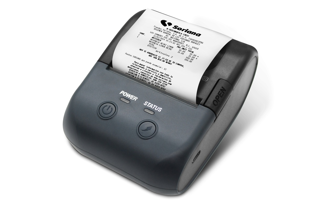[RT-220PB-1] Ribetec Rt-220pb Impresora Móvil 2 Pulgadas Bluetooth