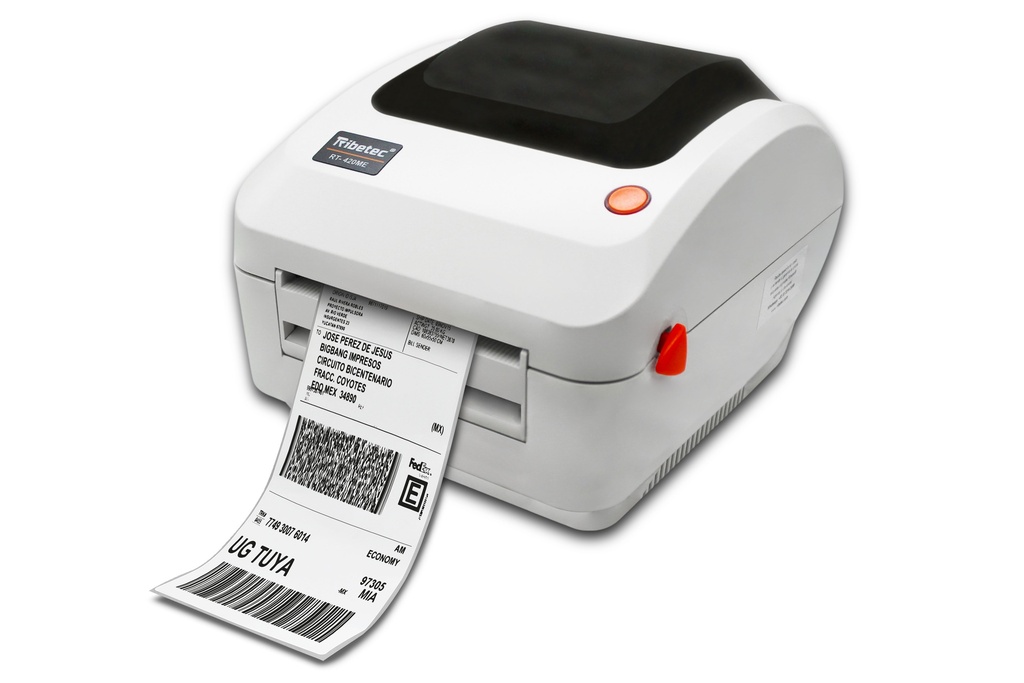 Ribetec Rt-420me Impresora Etiquetas Térmica Usb Ethernet