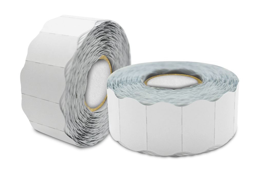 Rollos de Etiqueta Ondulada 26X16 Para Jolly 1000 C/Rollo