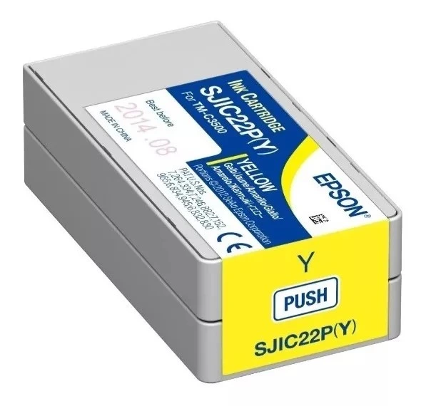 [C33S020583] Tinta Epson Colorworks Tm C3500 Amarillo C33s020583 Original
